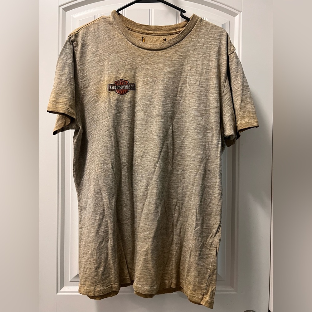 Harley Davidson Embroidered t-shirt size Large